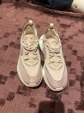 APL Women's Athletic Sneakers in Beige and Dusty Pink - Never Worn